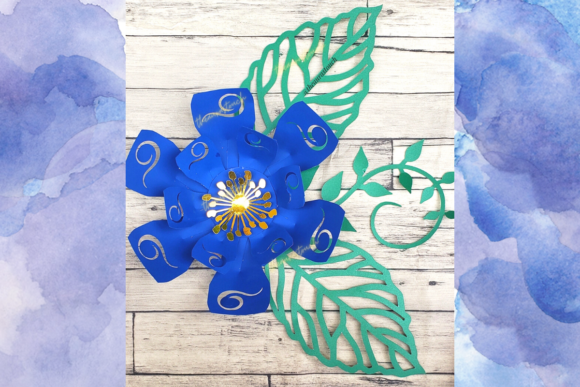 Auras Paper Flower Template 2 Review