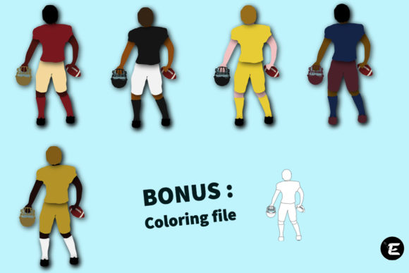 Football Players After the Game: A 3D SVG Graphic for Editorial & Web Design
