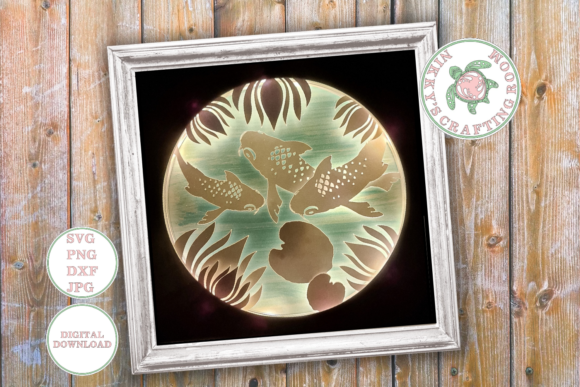 h1>Koi 3d Shadow Box Template