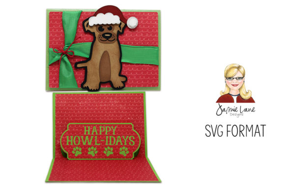Pop-Up Happy Howl-idays Card